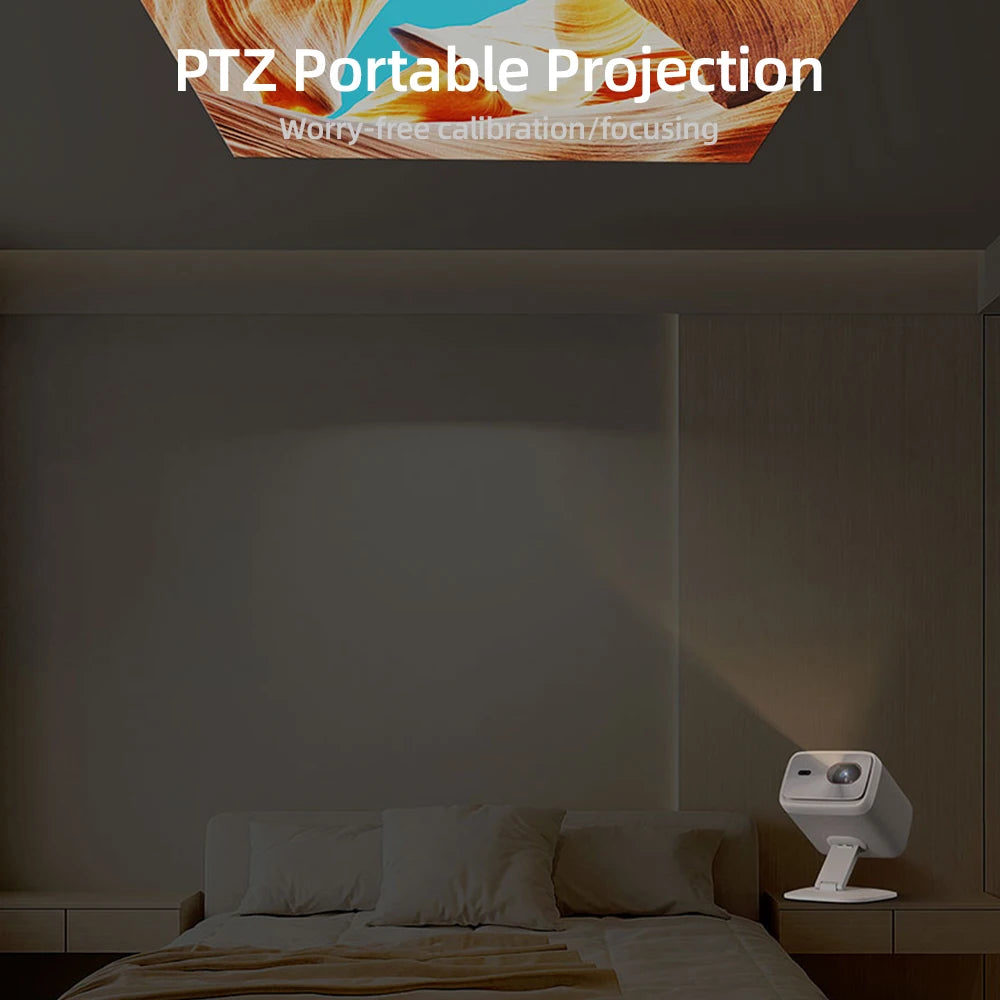 Smart Projector with Auto Focus