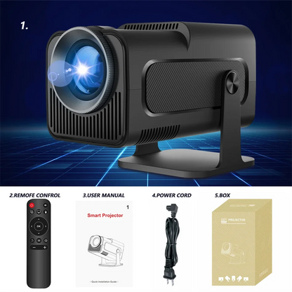 Portable 1080P Smart Projector with Android 11