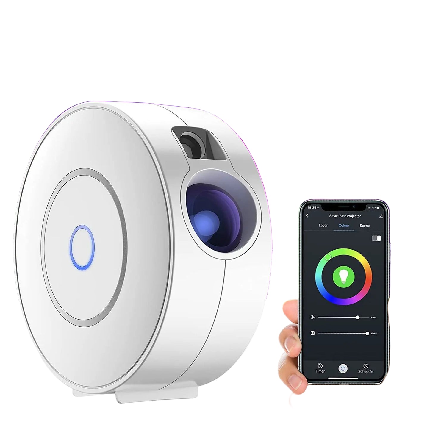 Smart Aurora Galaxy Star Projector with APP Control