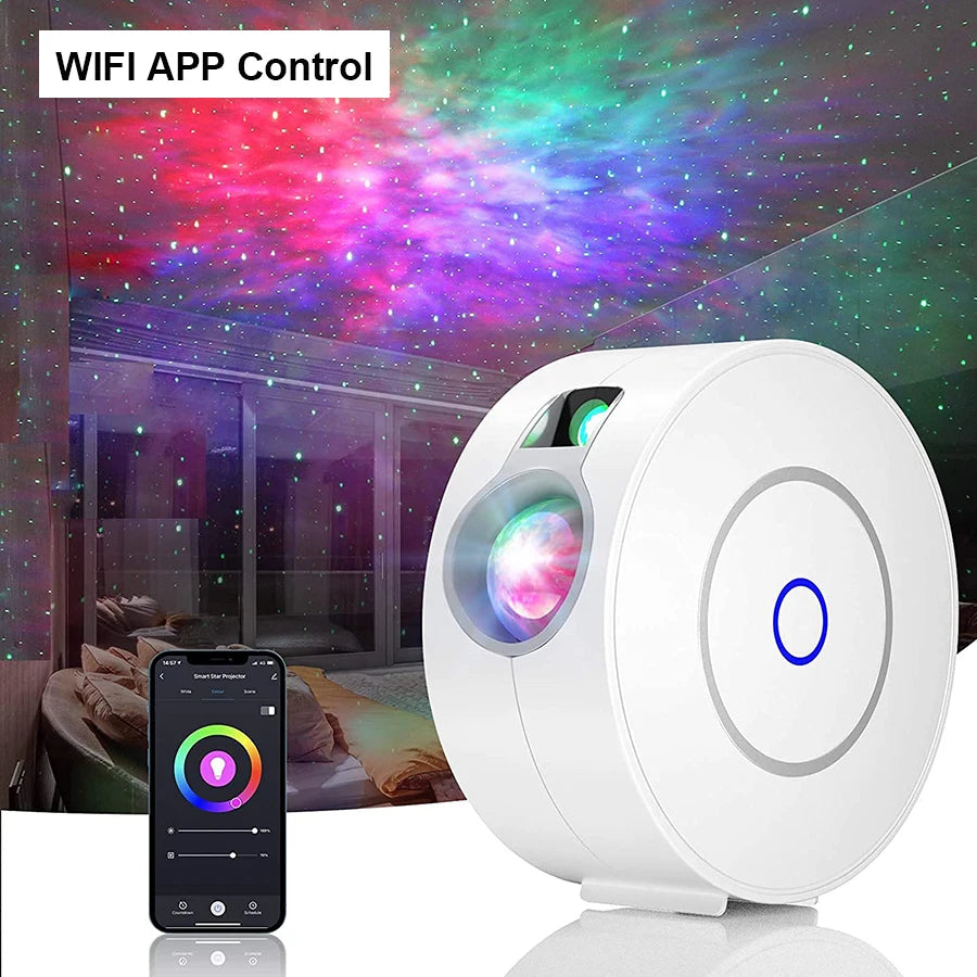 Smart Aurora Galaxy Star Projector with APP Control