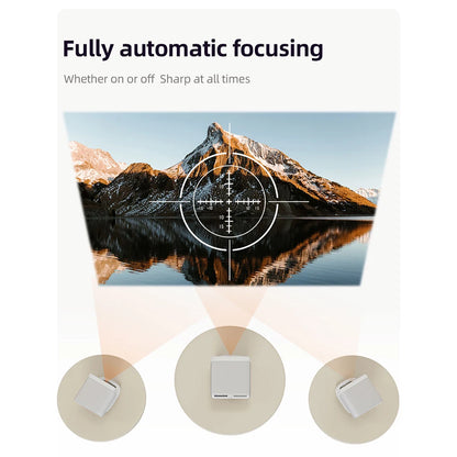 Smart Projector with Auto Focus