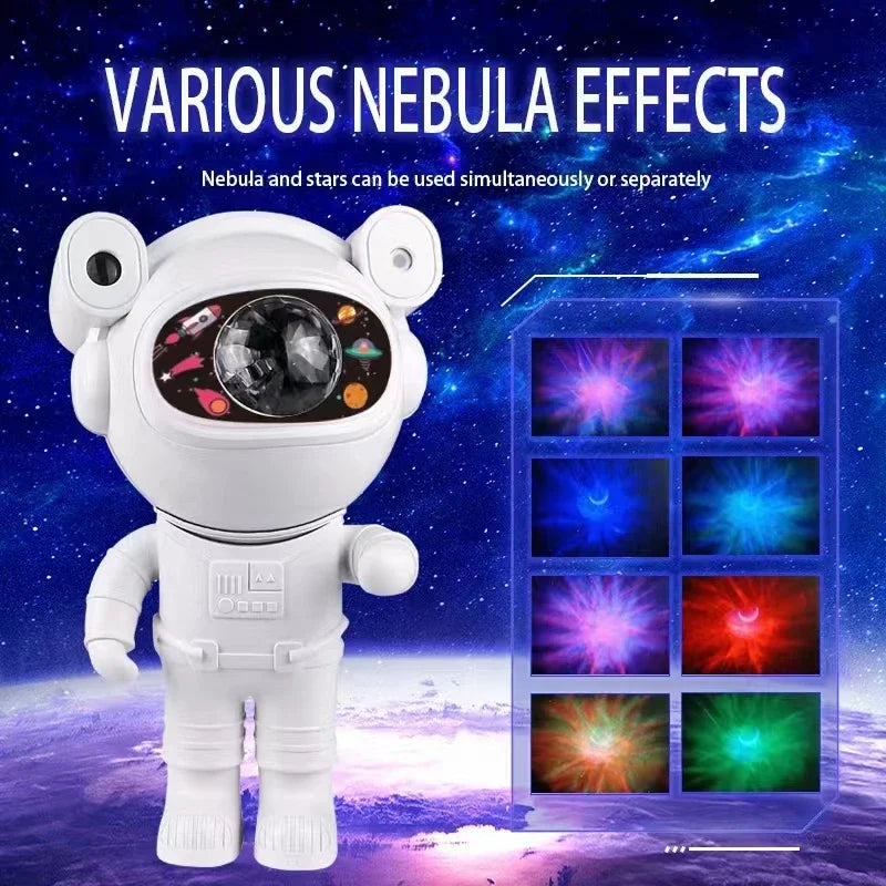 Smart Astronaut Galaxy Projector with Bluetooth