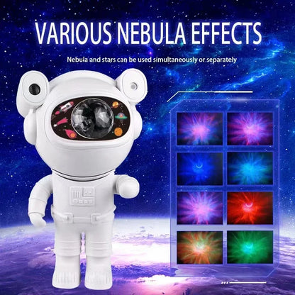 Smart Astronaut Galaxy Projector with Bluetooth