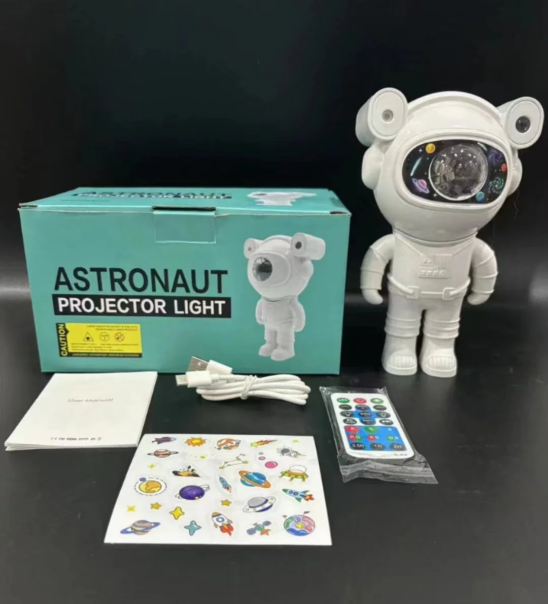 Smart Astronaut Galaxy Projector with Bluetooth
