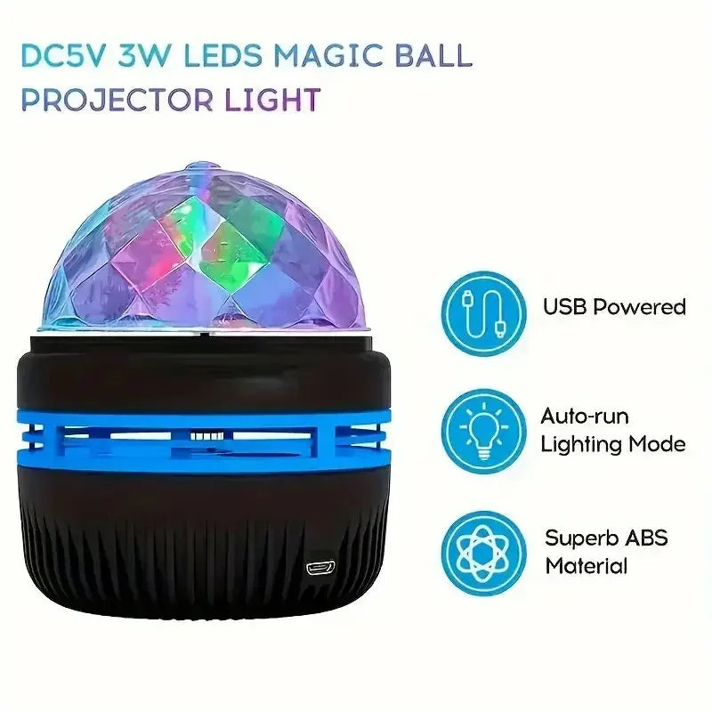 Galaxy Projector Night Light with Auto Rotation