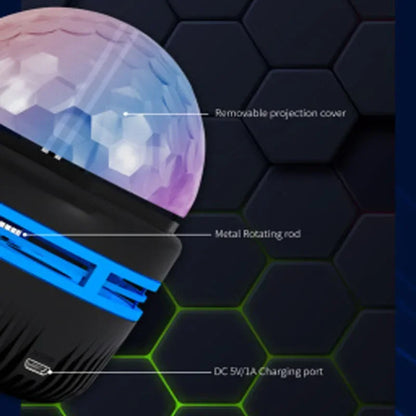 Galaxy Projector Night Light with Auto Rotation