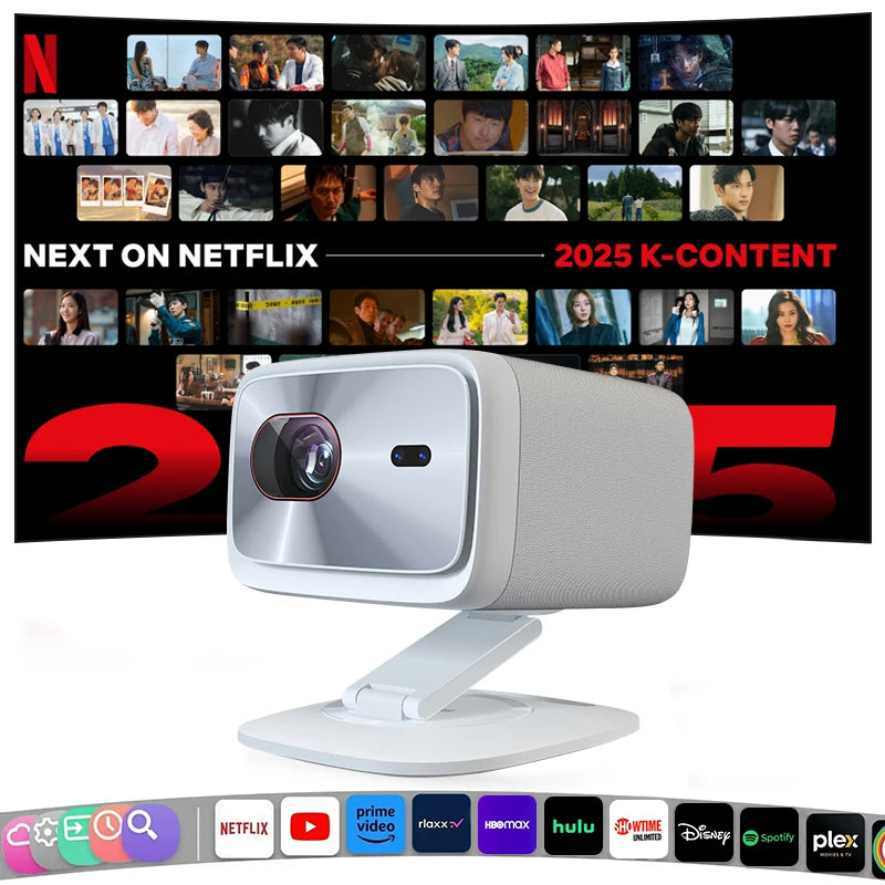 Smart Projector with Auto Focus