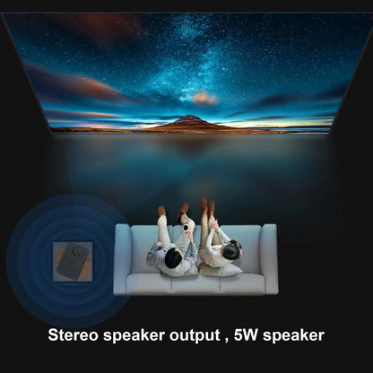Portable 4K-Support Smart Projector with WiFi