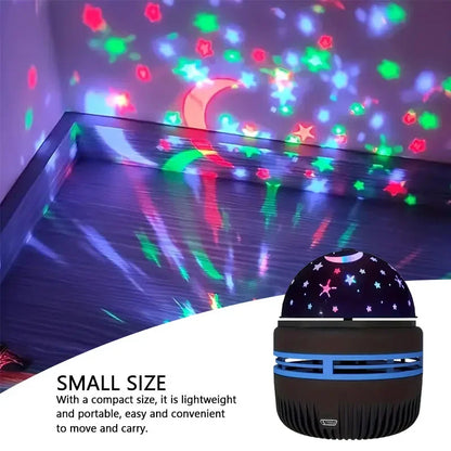 Galaxy Projector Night Light with Auto Rotation