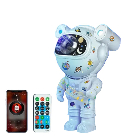 Smart Astronaut Galaxy Projector with Bluetooth