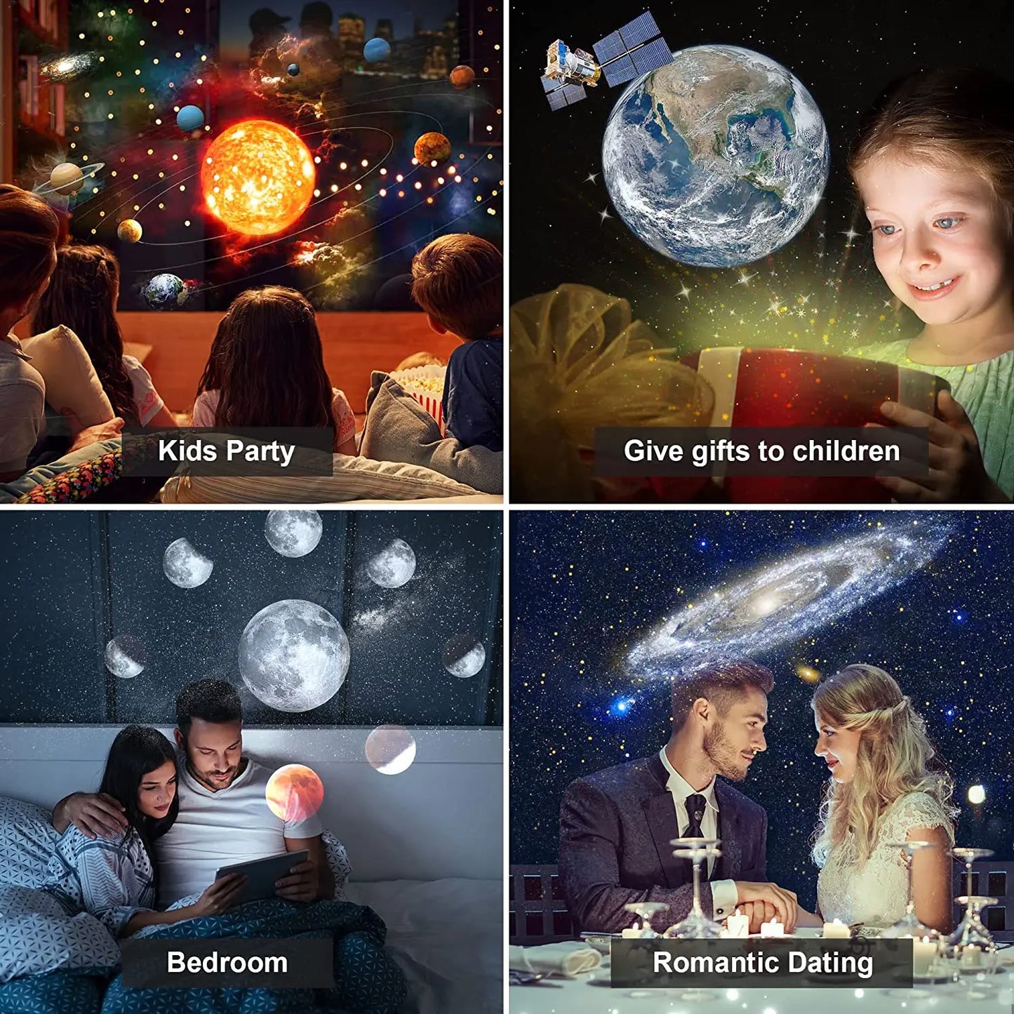 13-in-1 Planetarium Galaxy Projector with HD Projection