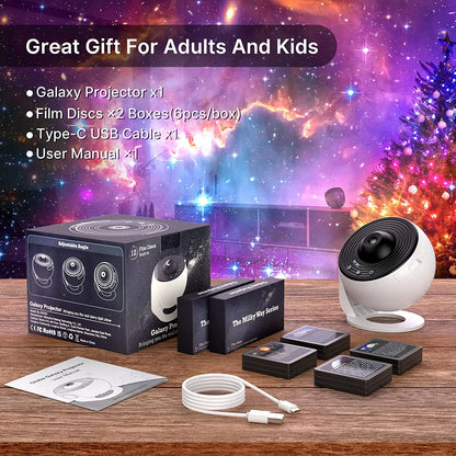 13-in-1 Planetarium Galaxy Projector with HD Projection