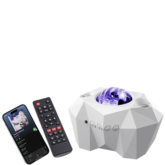 Aurora Galaxy Star Projector with Moon Effect